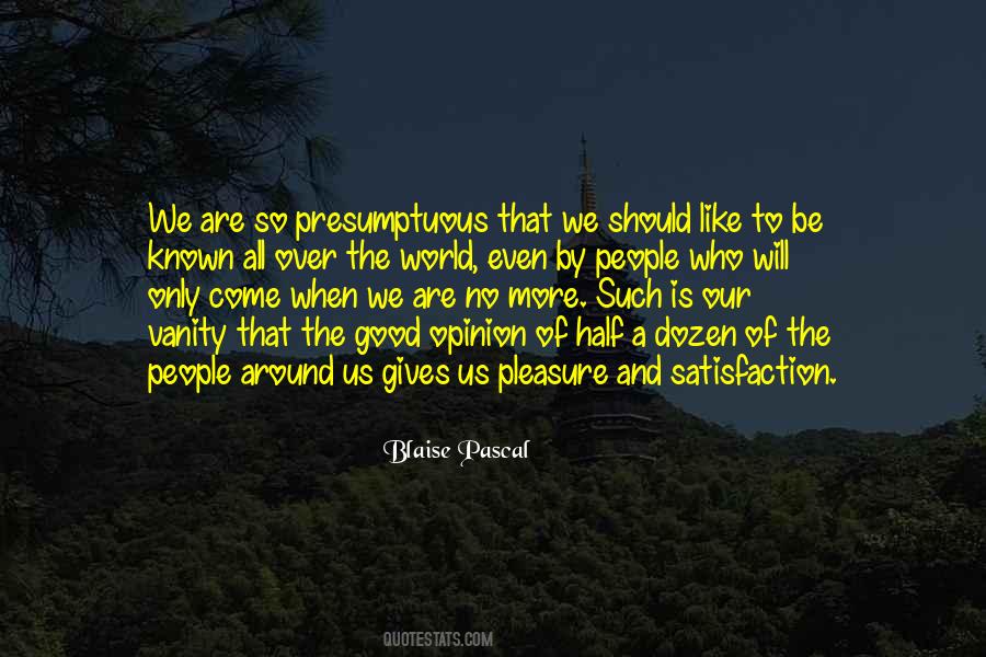 Vanity Of The World Quotes #1854300