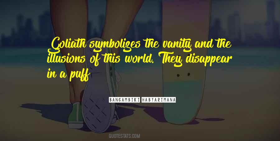 Vanity Of The World Quotes #6122