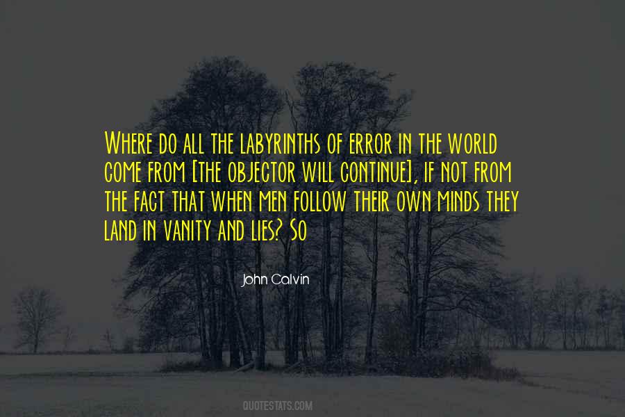 Vanity Of The World Quotes #916652