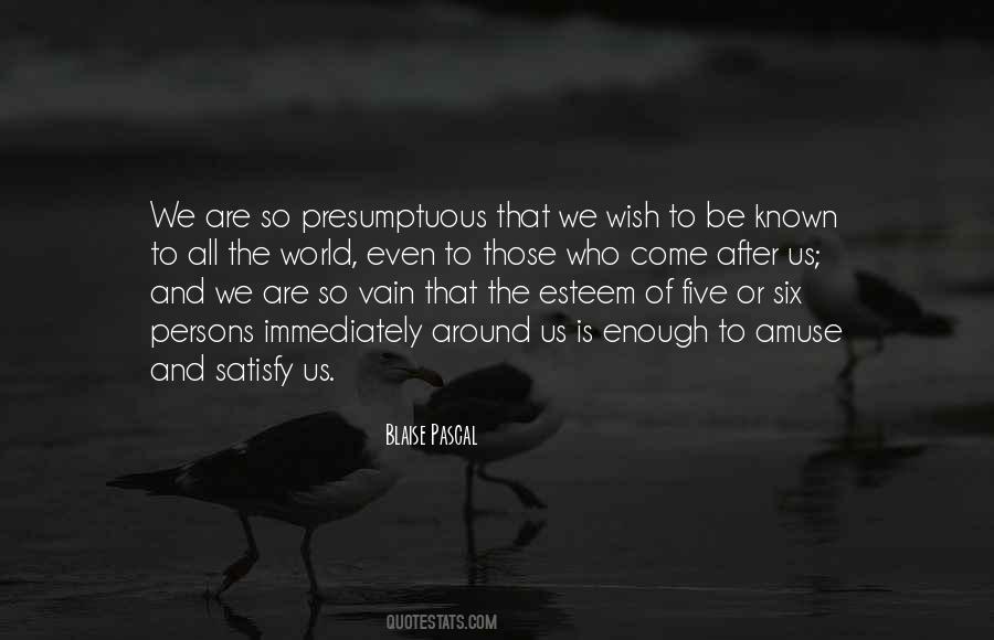 Vanity Of The World Quotes #975519