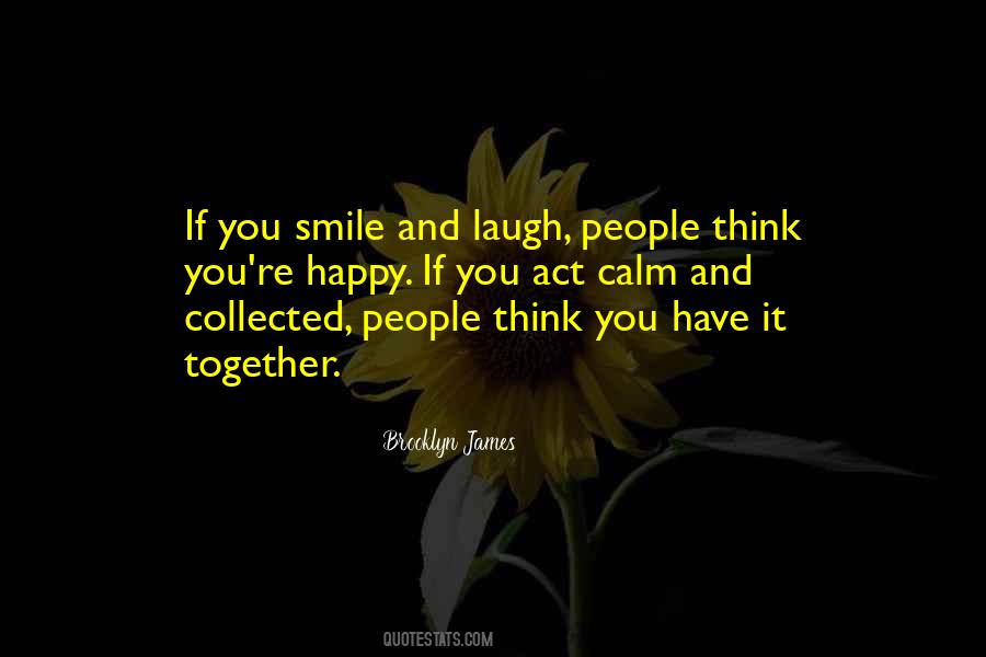 Quotes About Happy And Smile #1045474