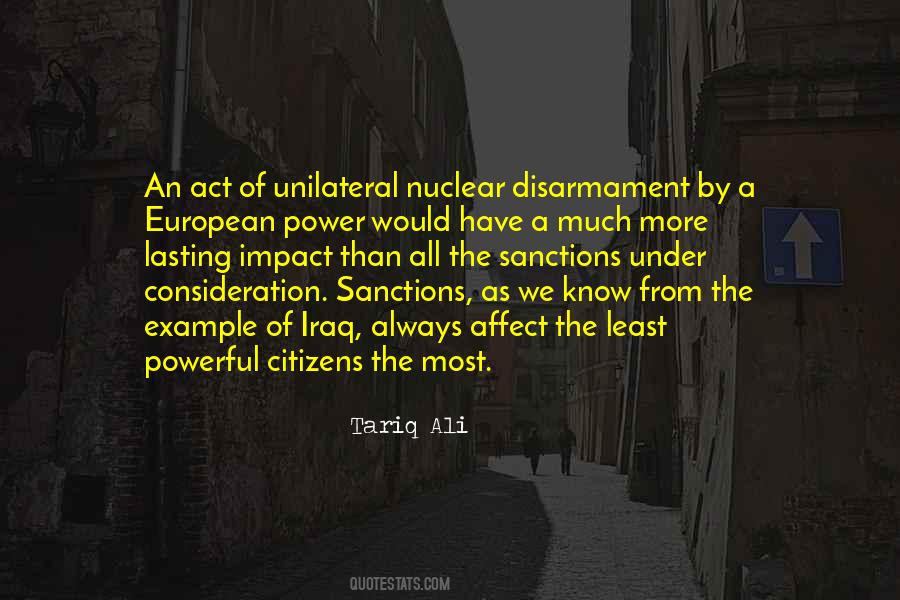 Quotes About Nuclear Disarmament #792760