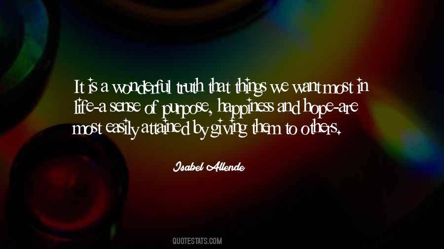 Happiness And Hope Quotes #1195307
