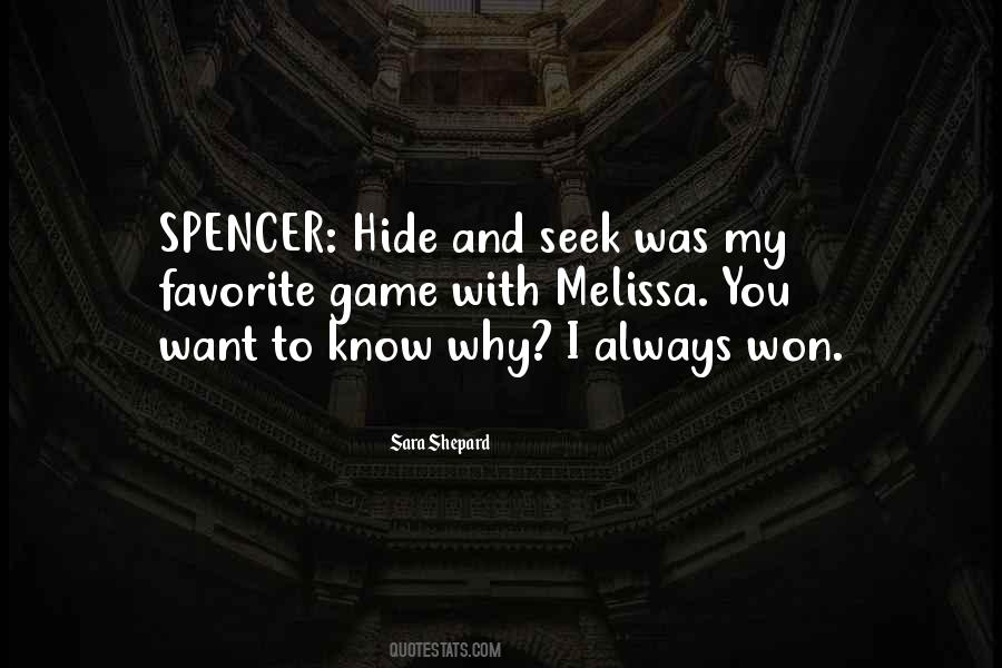 Quotes About Hide And Seek #229448