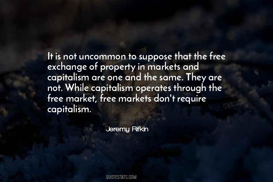 Quotes About The Free Market #106077