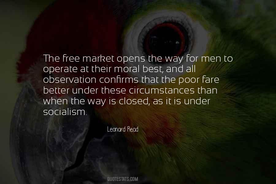 Quotes About The Free Market #16719