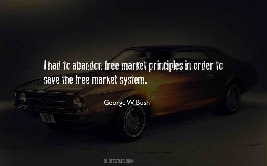 Quotes About The Free Market #253735