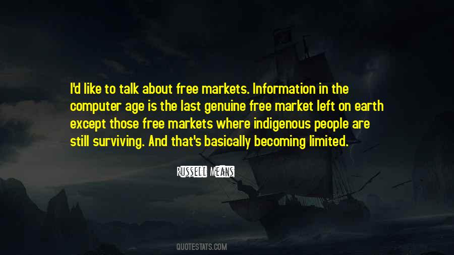 Quotes About The Free Market #59624