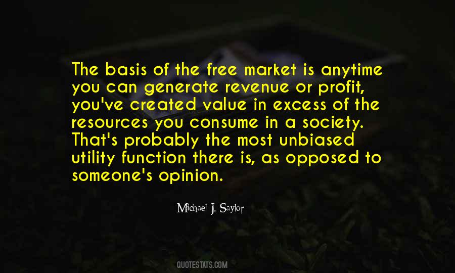 Quotes About The Free Market #596666