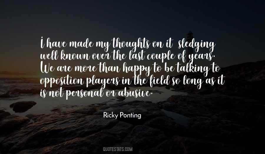 Quotes About Ponting #801397