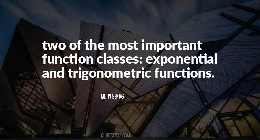 Quotes About Exponential Function #121668