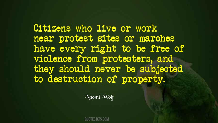 Quotes About Protest #1276229