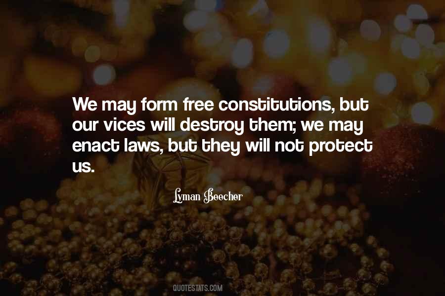 Quotes About Constitutions #542502