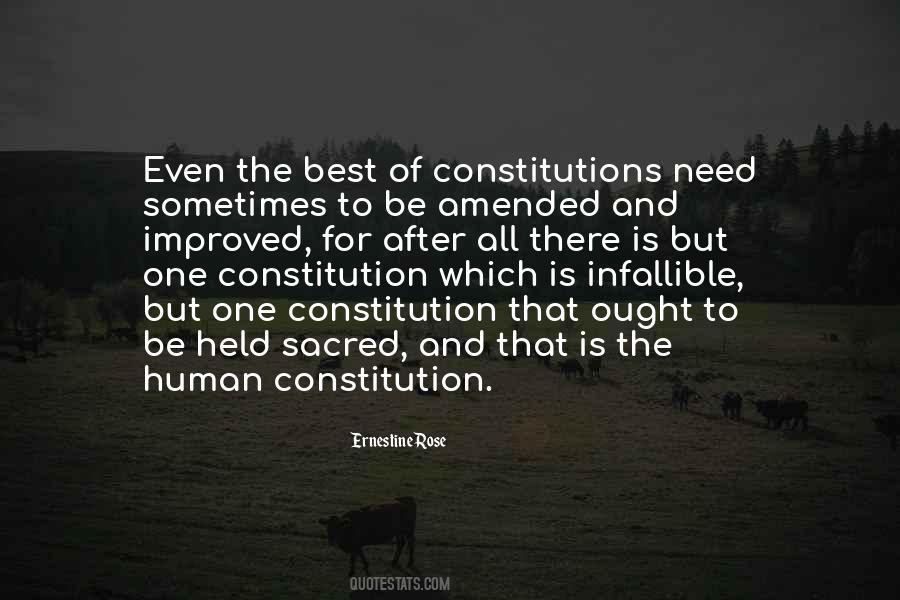 Quotes About Constitutions #746098