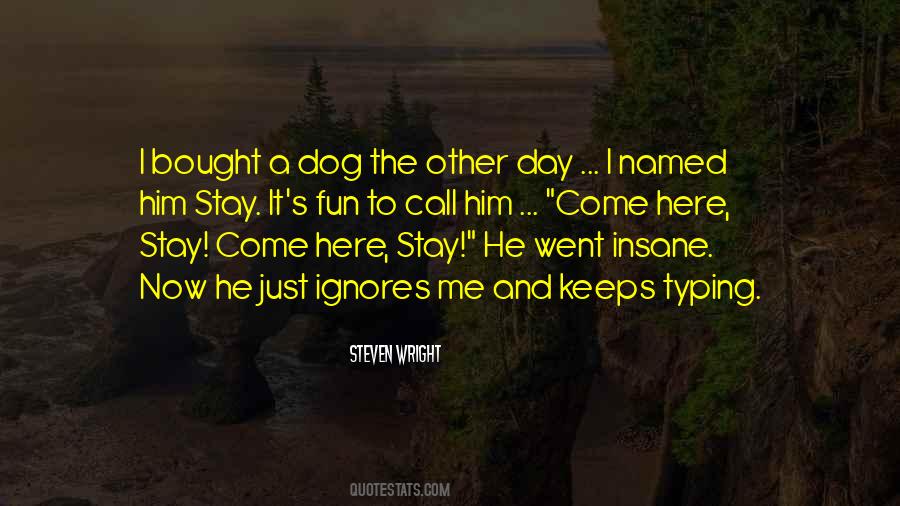 When Typing Quotes #544054
