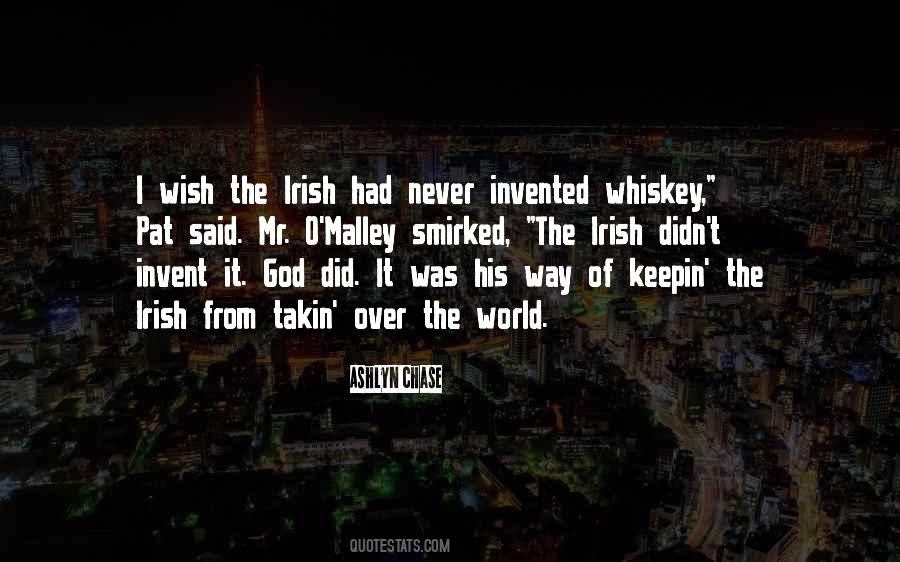 Quotes About Irish Whiskey #248939