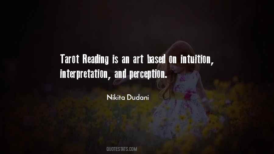 Quotes About Tarot Reading #283488