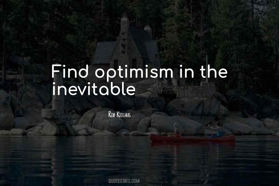 Optimism In Quotes #370396