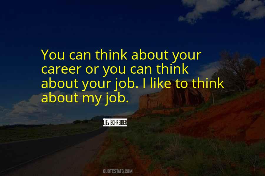 Quotes About Job Career #228560