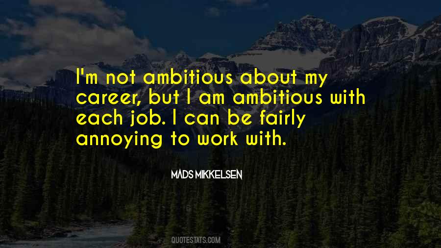 Quotes About Job Career #401266