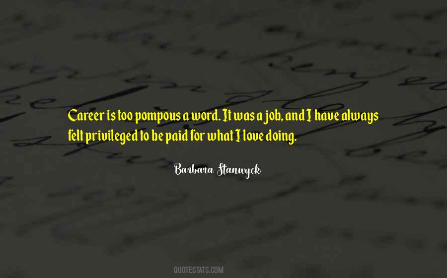 Quotes About Job Career #428840