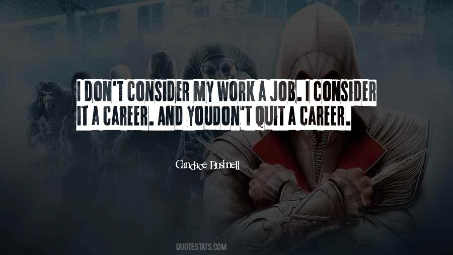 Quotes About Job Career #756193