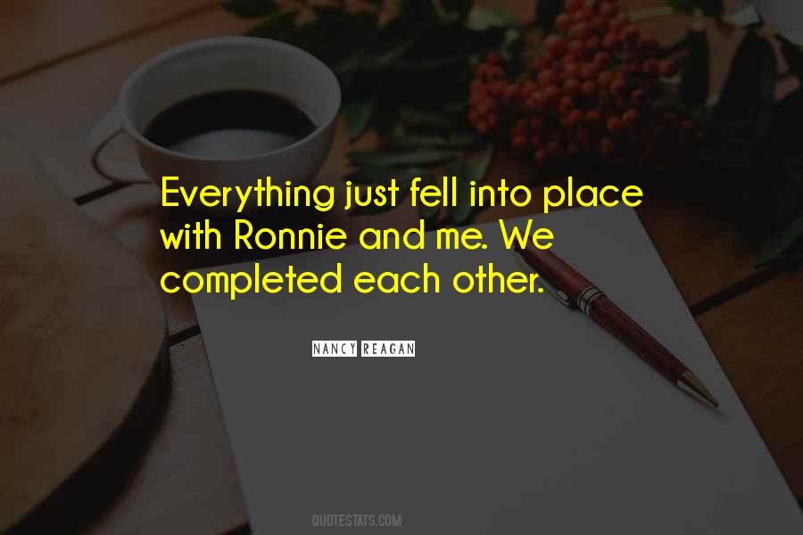 Quotes About Each Other #6221 Quotes About Each Other #6221