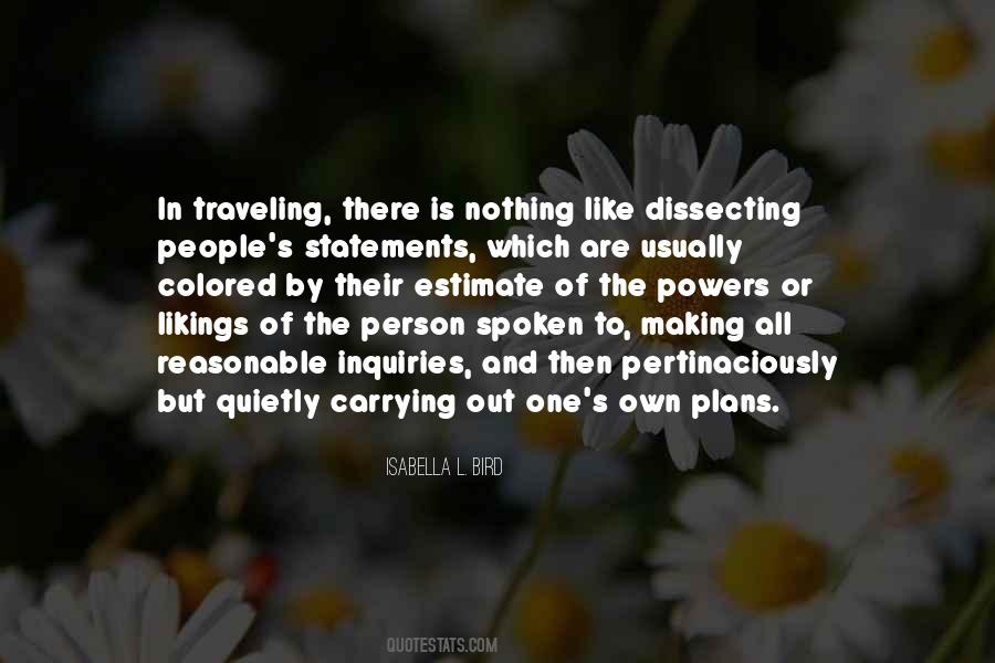 Travel Plans Quotes #1746982