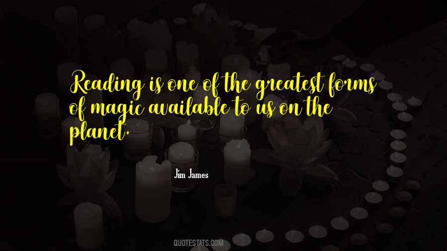 Magic Of Reading Quotes #262749