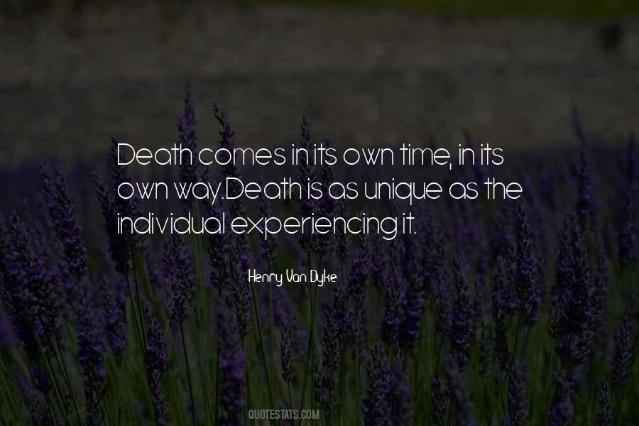 Quotes About Experiencing Death #1136913