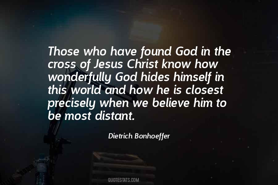 Quotes About The Cross Of Jesus Christ #1382626