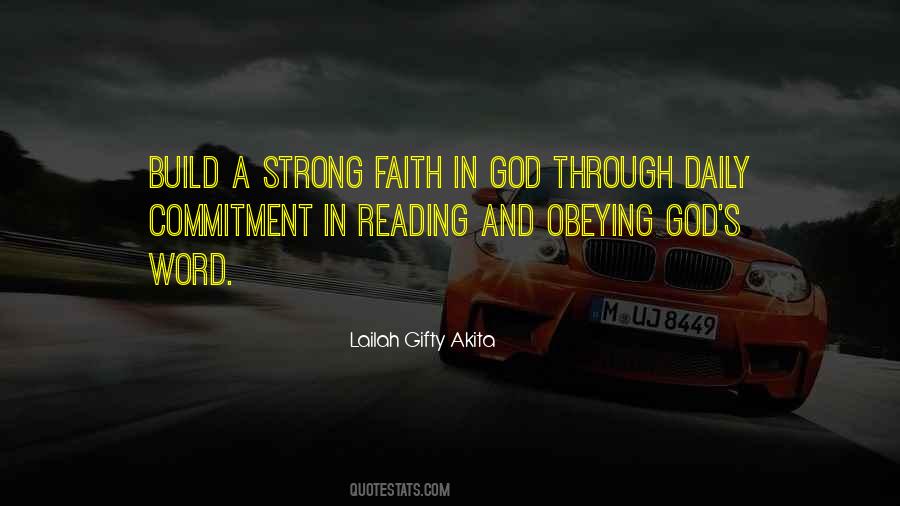 Quotes About Strong Faith #1067705