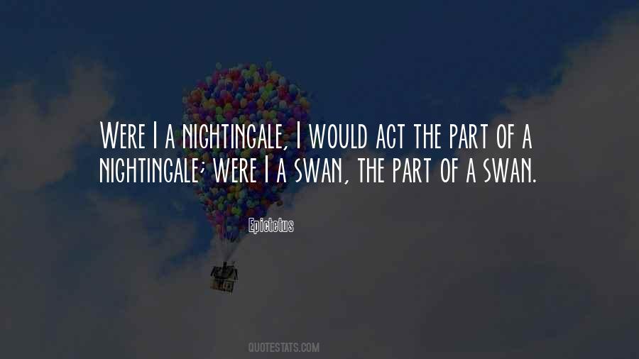 Quotes About Swans #9497