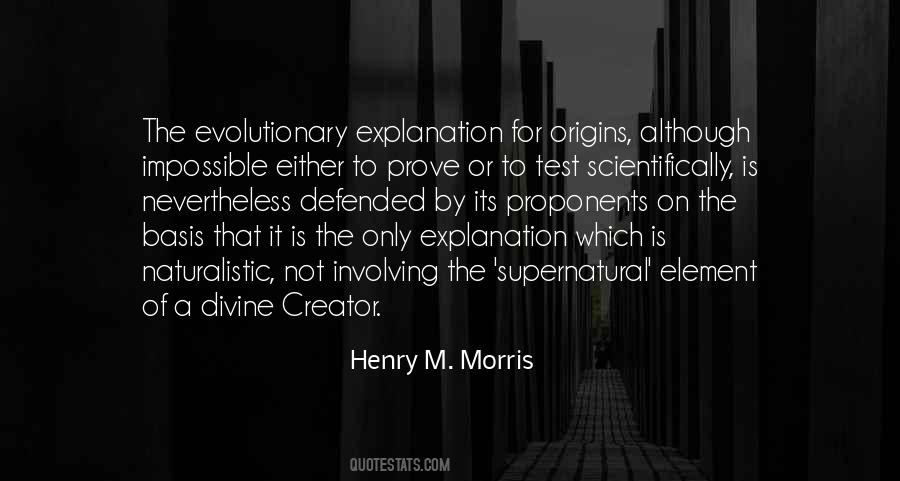 Evolutionary Origins Quotes #97720