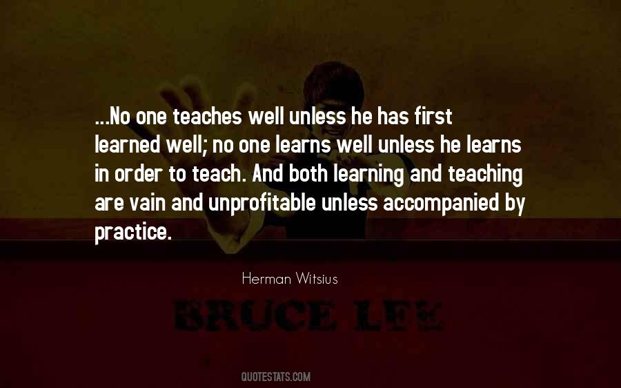 Quotes About Learning And Teaching #1461863