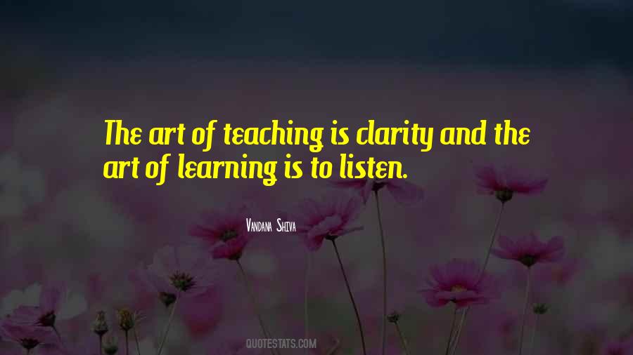 Quotes About Learning And Teaching #381392