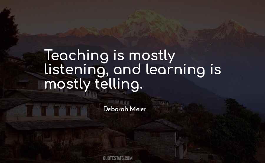 Quotes About Learning And Teaching #408017