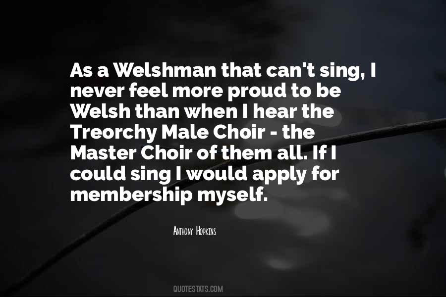 Treorchy Male Quotes #1068717