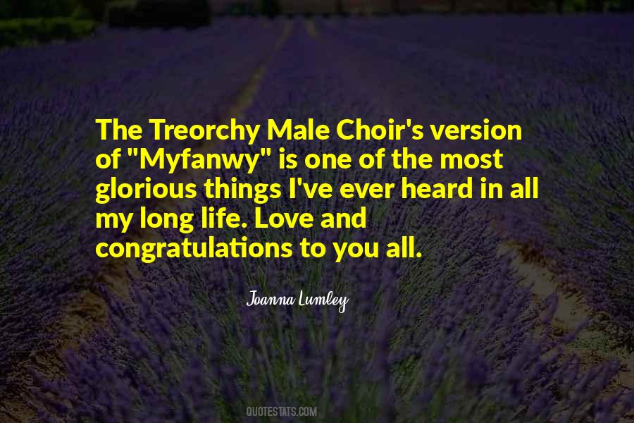 Treorchy Male Quotes #1130038
