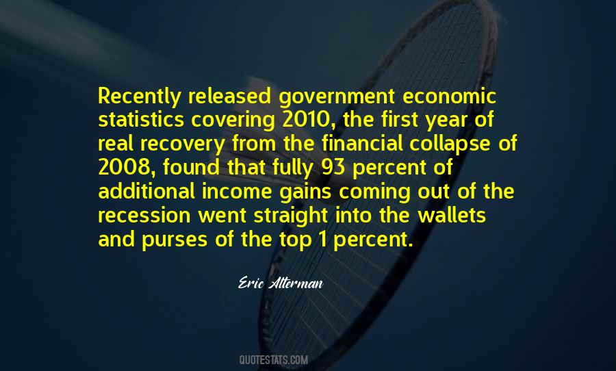 Economic Recession Quotes #1473571