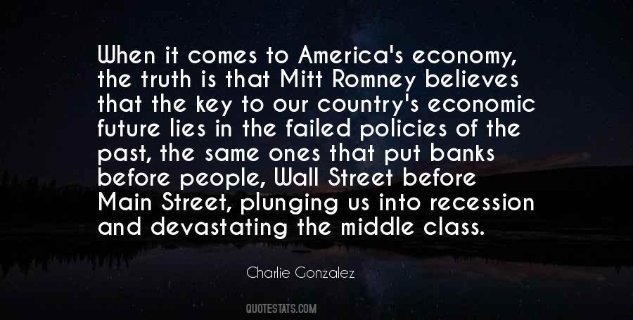 Economic Recession Quotes #1642560