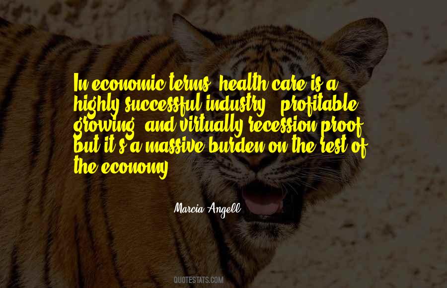 Economic Recession Quotes #354173