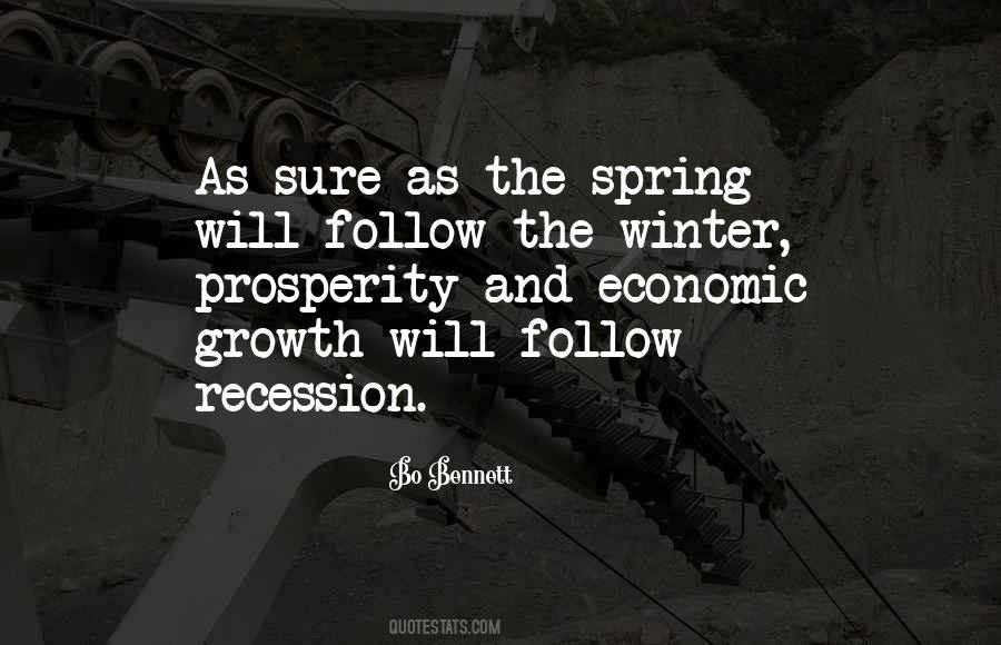 Economic Recession Quotes #975464