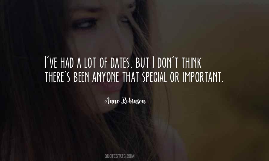 Quotes About Important Dates #1844841