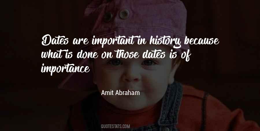 Quotes About Important Dates #653809