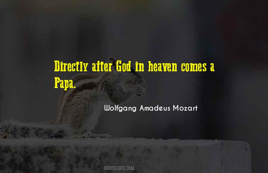 Papa God Quotes #1789933