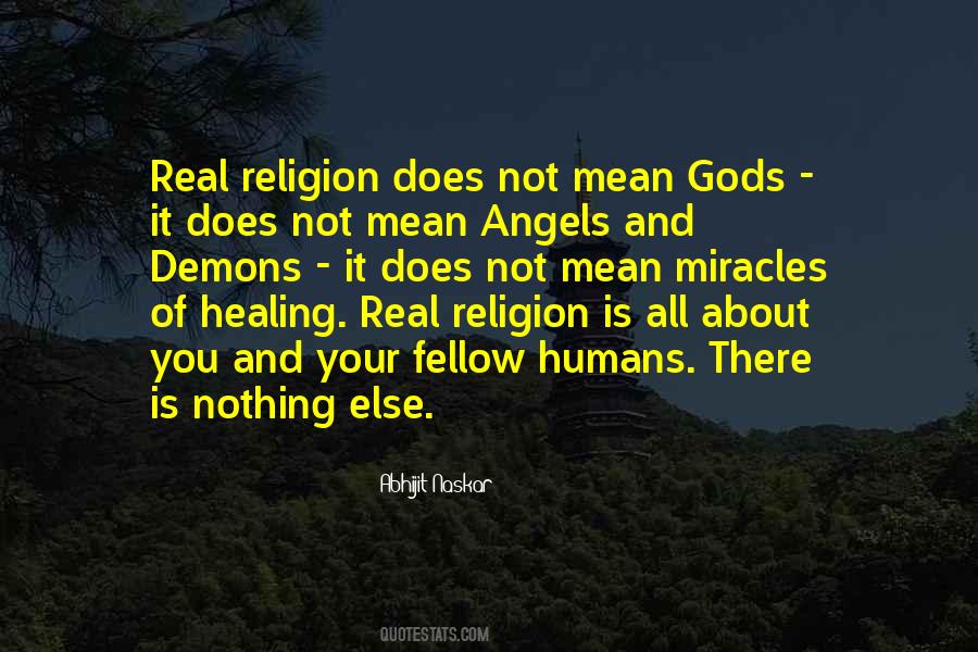 Quotes About Religion And Humanity #1054607