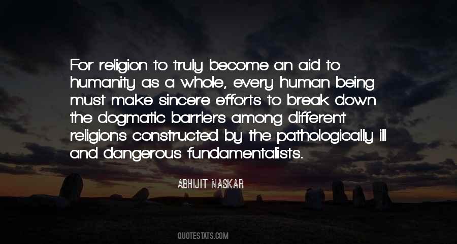Quotes About Religion And Humanity #966382