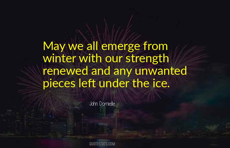 Winter Ice Quotes #1231929