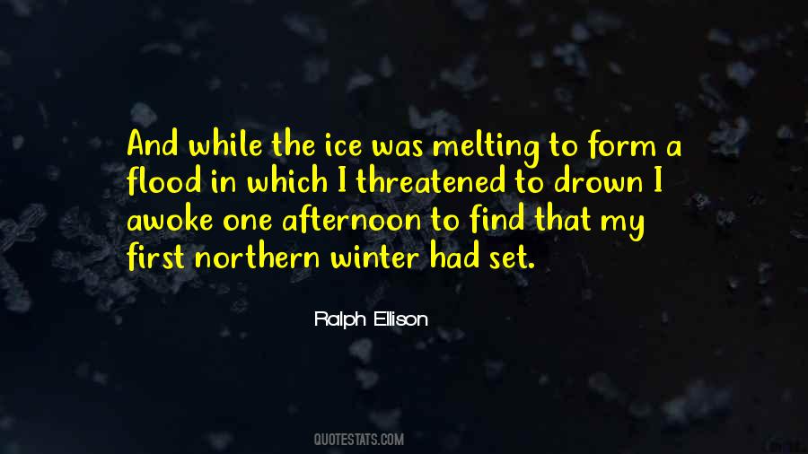 Winter Ice Quotes #900525